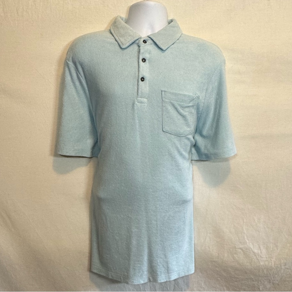 A-4 Men’s American Rag Light Blue Polo Shirt Size‎ XXL